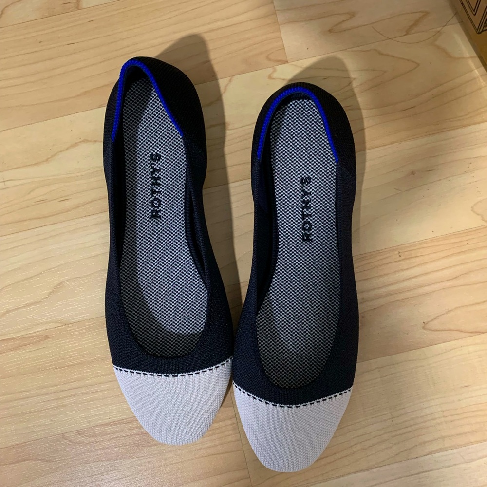 Rothy’s cap toe flats